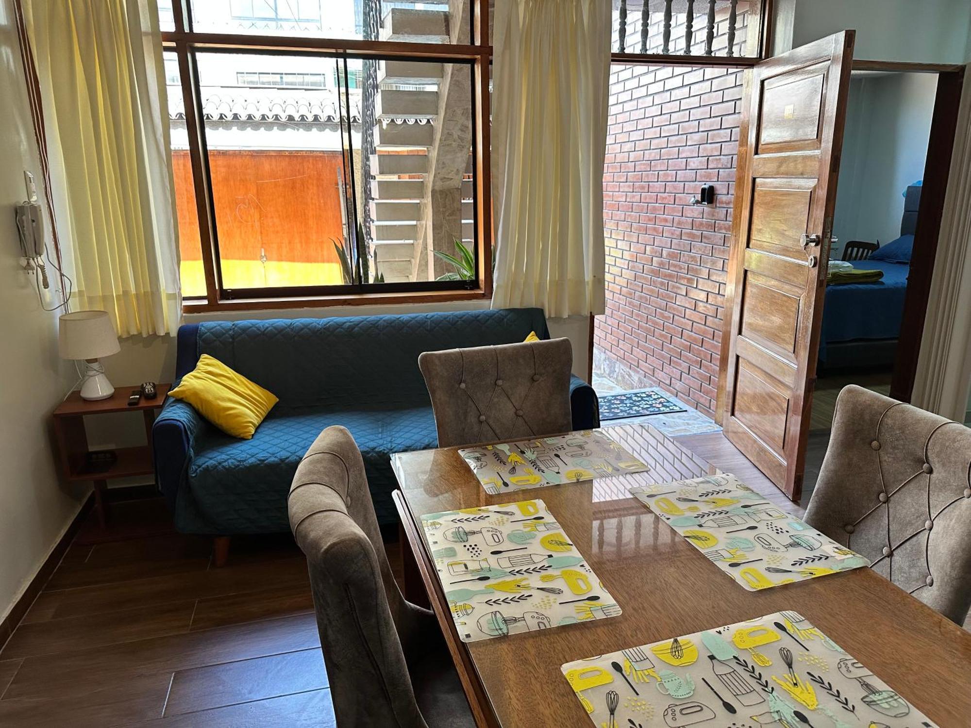Hermoso Dpto Amoblado, 1 Piso, Wifi, Terraza Y Cochera En San Miguel *